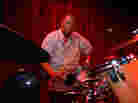 Bob French sits at his drum set prior to performing at the New Orleans club d.b.a. in 2007. Bob French sits at his drum set prior to performing at the New Orleans club d.b.a. in 2007.