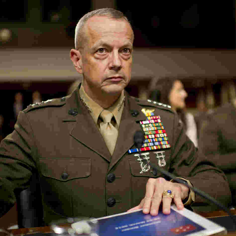 Marine Corps Gen. John Allen. Marine Corps Gen. John Allen.