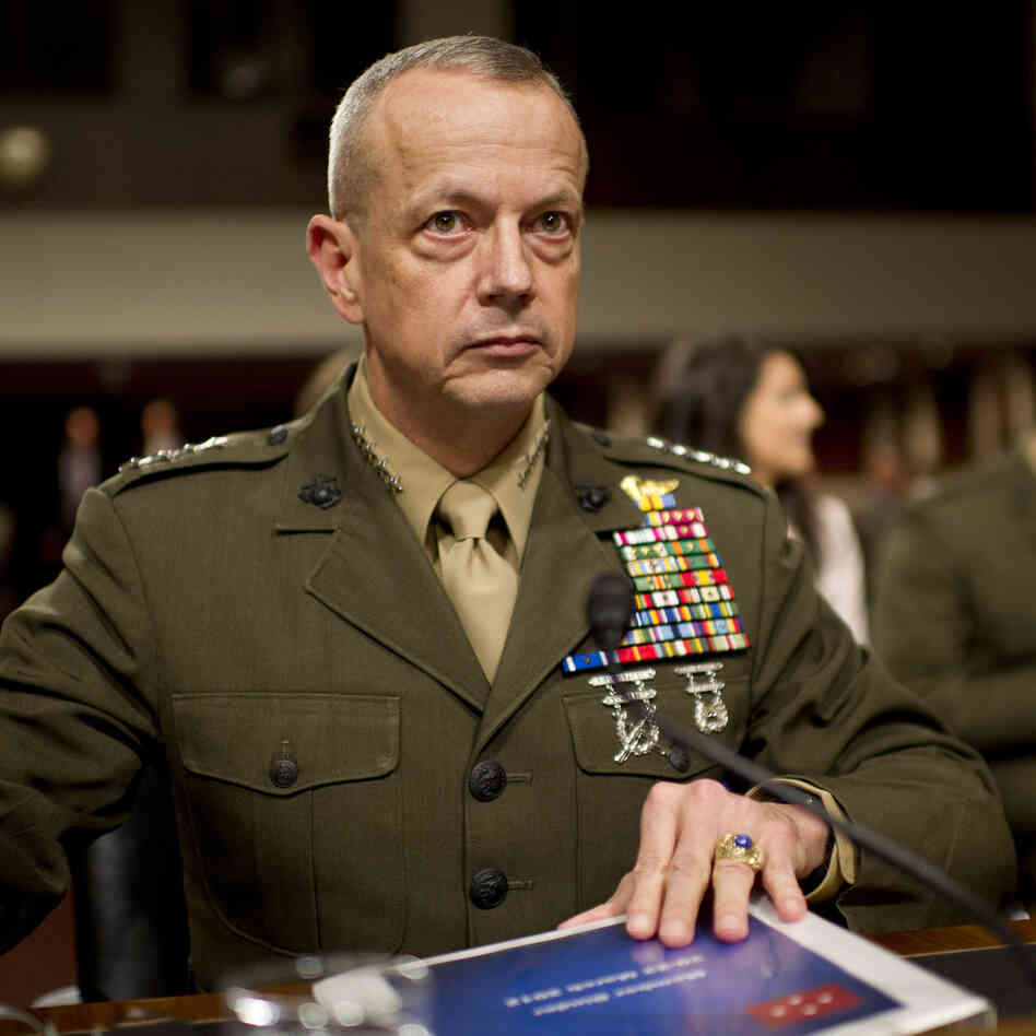 Marine Corps Gen. John Allen. Marine Corps Gen. John Allen.