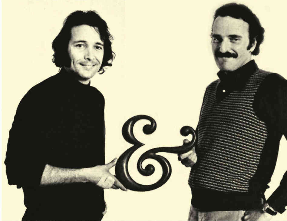 Herb Alpert (left) and Jerry Moss, who founded A&M Records in Alpert's garage in 1962.