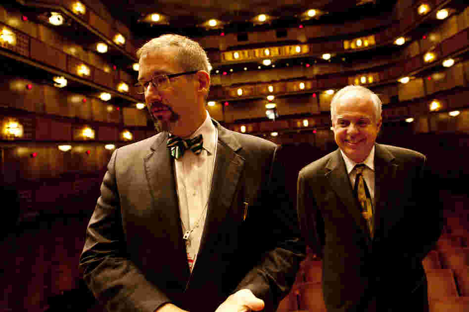 Organ consultant Jeff Weiler (left) and Casavant artistic director Jacquelin Rochette oversaw the tremendous task of building, installing and voicing the Kennedy Center's new organ.