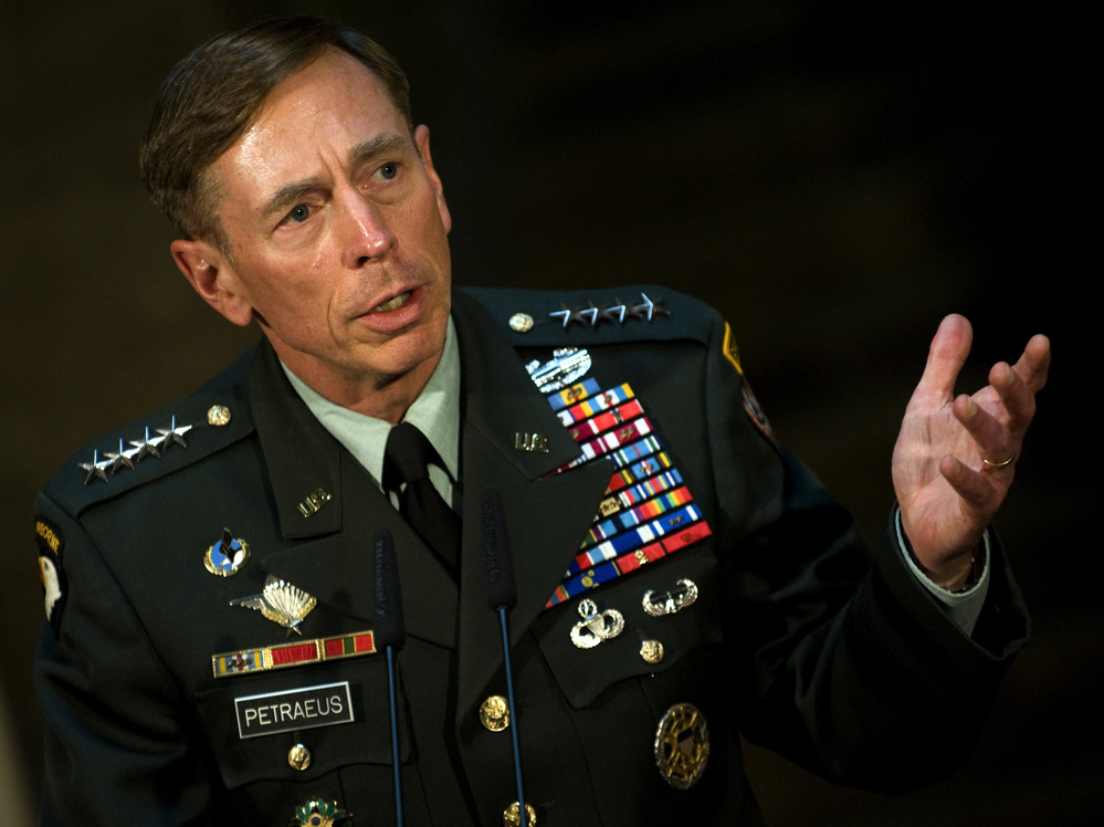 Then-Gen. David Petraeus in mid-2011, just before he became CIA director.