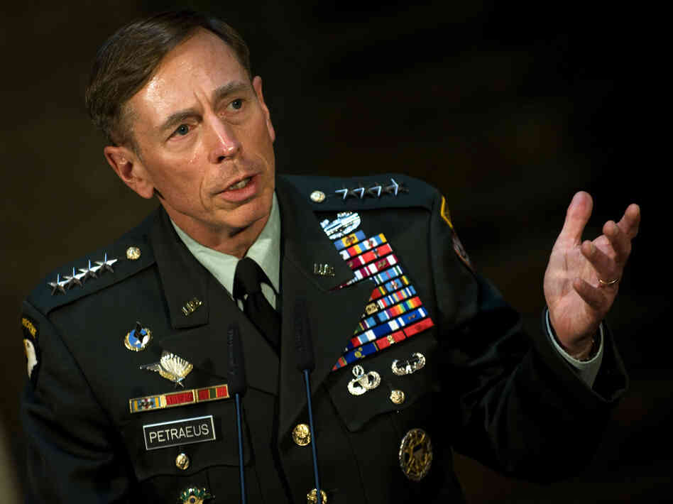 Then-Gen. David Petraeus in mid-2011, just before he became CIA director.