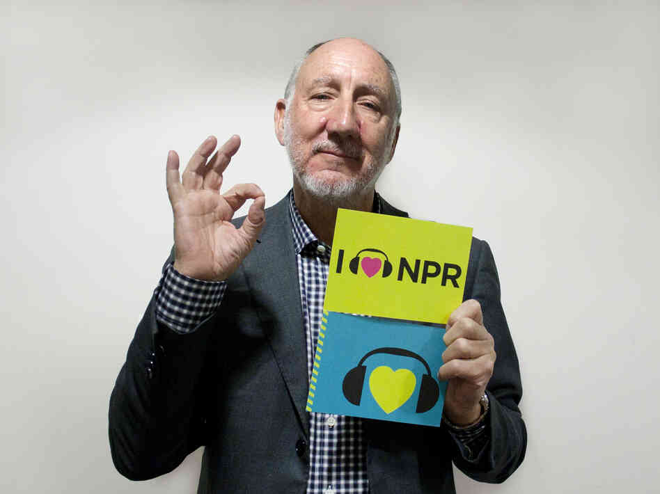 Pete Townshend at NPR HQ in Washington, D.C. Pete Townshend at NPR HQ in Washington, D.C.