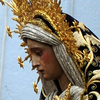A statue of the Virgin Mary is pictured during the "El Baratillo" brotherhood procession, part of the Holy Week in Seville, Spain, in 2011. A statue of the Virgin Mary is pictured during the "El Baratillo" brotherhood procession, part of the Holy Week in Seville, Spain, in 2011.