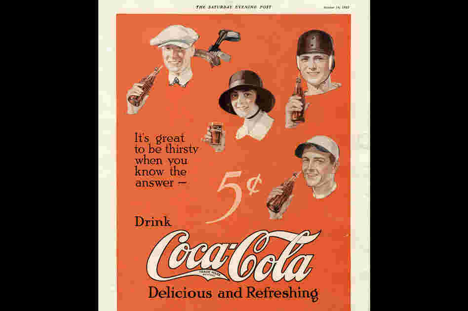 1922: A print ad in the Saturday Evening Post.