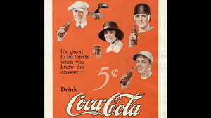 1922: A print ad in the Saturday Evening Post.