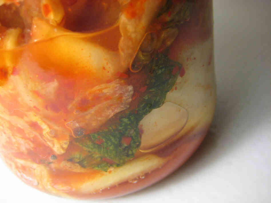 Thanksgiving gets a lift from kimchi, the fermented cabbage found on the Korean table.