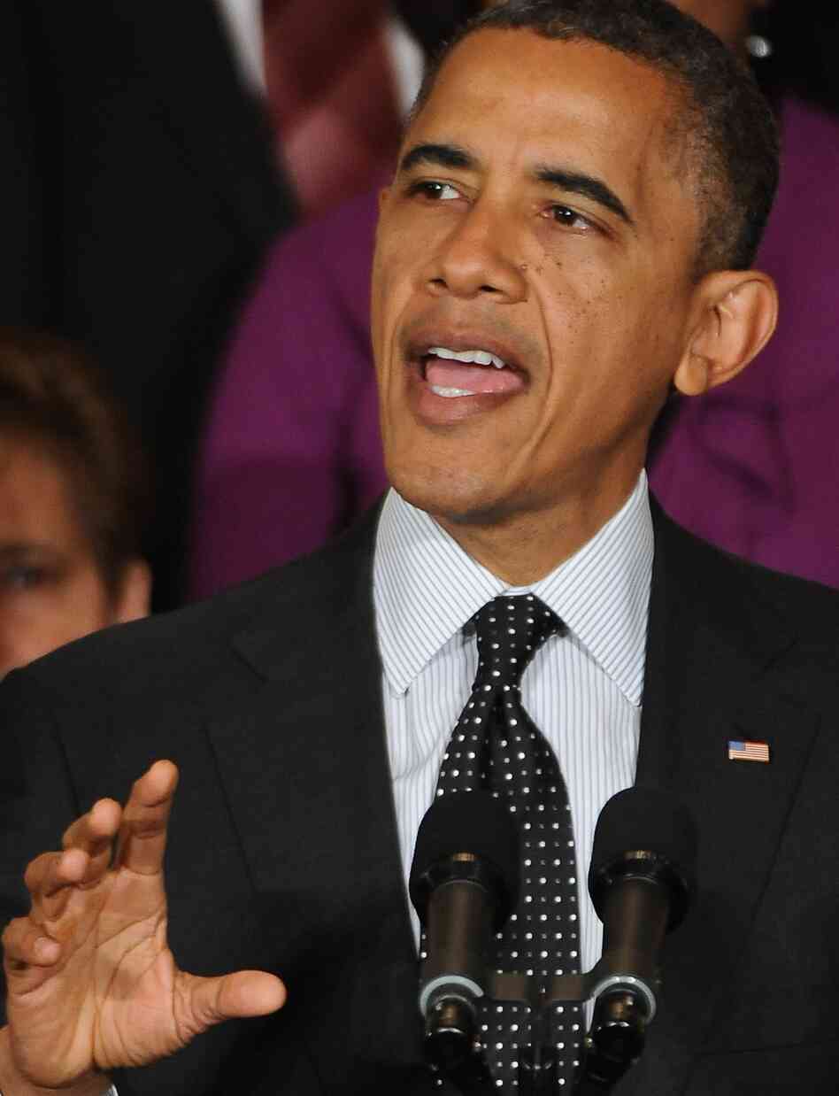President Obama at the White House last week.