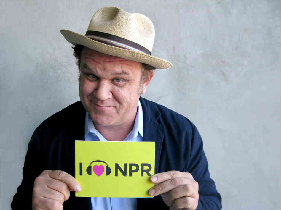 John C. Reilly at NPR West. John C. Reilly at NPR West.