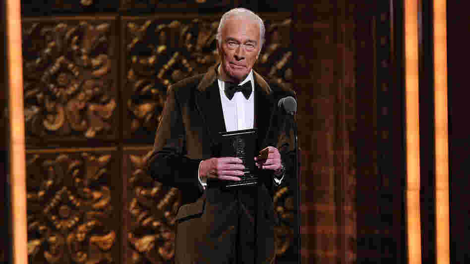 Christopher Plummer presents at the 66th Annual Tony Awards in 2012. Plummer has won two Tony Awards, one of which was for his performance in Barrymore in 1997. Christopher Plummer presents at the 66th Annual Tony Awards in 2012. Plummer has won two Tony Awards, one of which was for his performance in Barrymore in 1997.