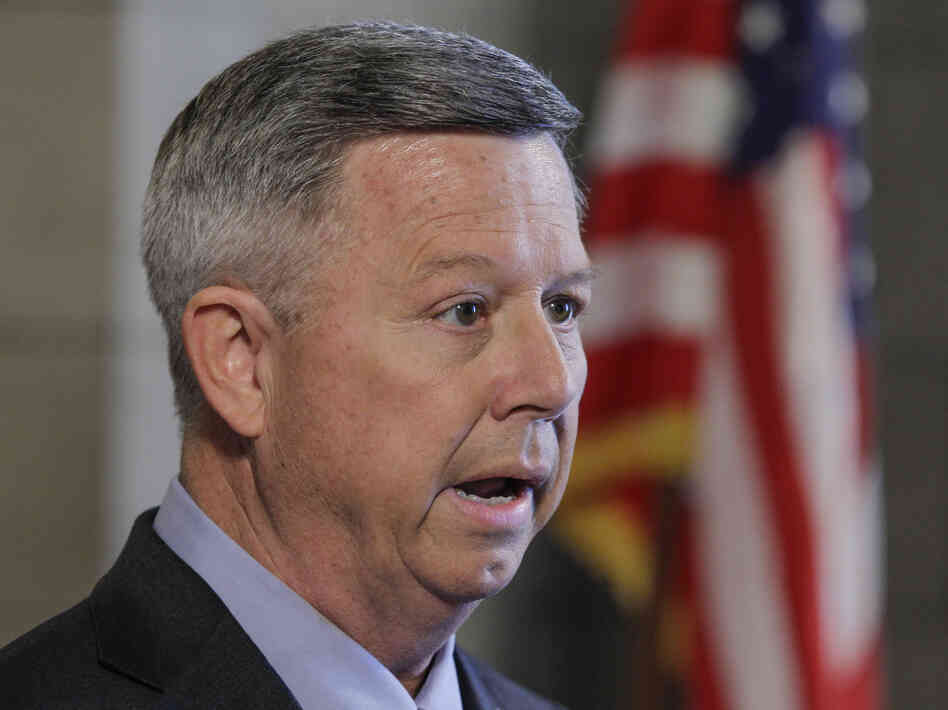 Nebraska Gov. Dave Heineman announced Thursday that his state will choose the federal health insurance exchange program.