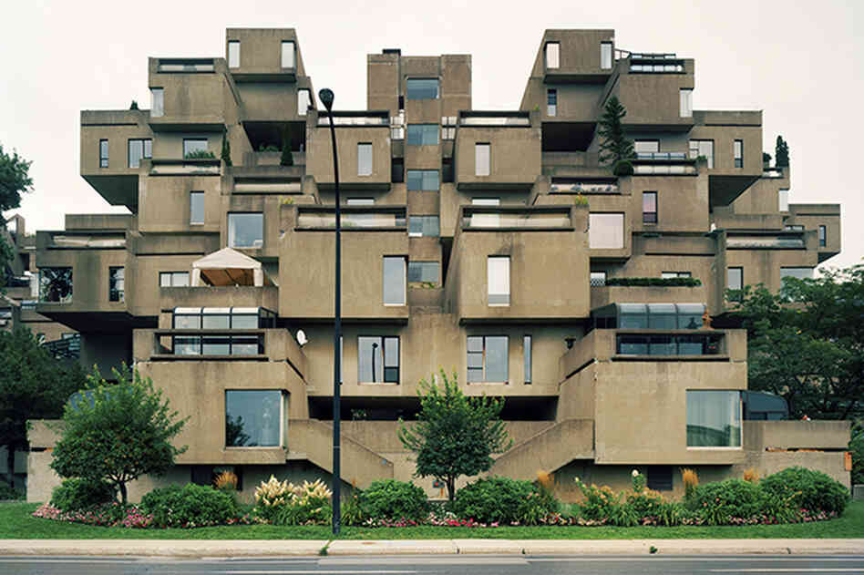 Habitat 67, designed by Canadian architect Moshe Safdie, was an experiment in mass-produced affordable housing.