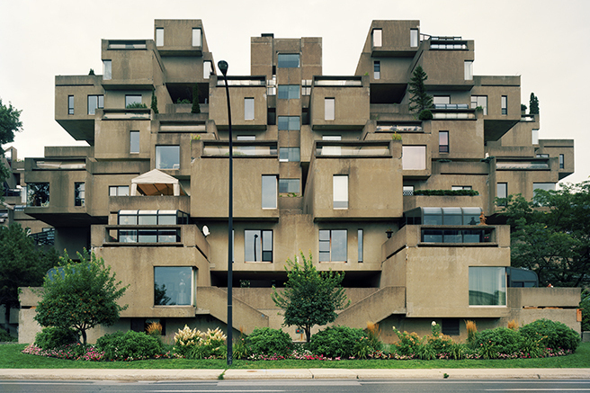 Habitat 67, designed by Canadian architect Moshe Safdie, was an experiment in mass-produced affordable housing.