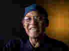 The late saxophonist Fred Anderson recorded for Thrill Jockey with drummer Hamid Drake.