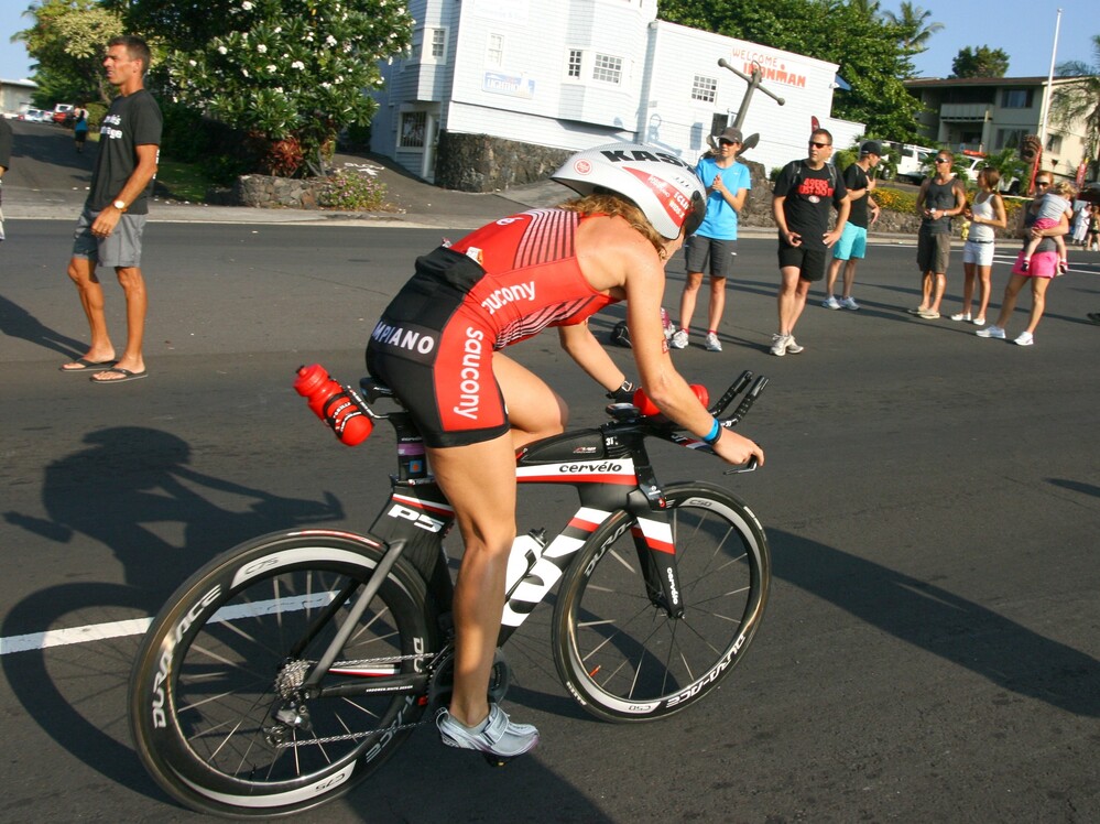 Last month, triathlete Sarah Piampiano competed in the Ironman World Championship in Kona, Hawaii. Piampiano and other endurance athletes incorporate caffeinated gels into their races. Last month, triathlete Sarah Piampiano competed in the Ironman World Championship in Kona, Hawaii. Piampiano and other endurance athletes incorporate caffeinated gels into their races.