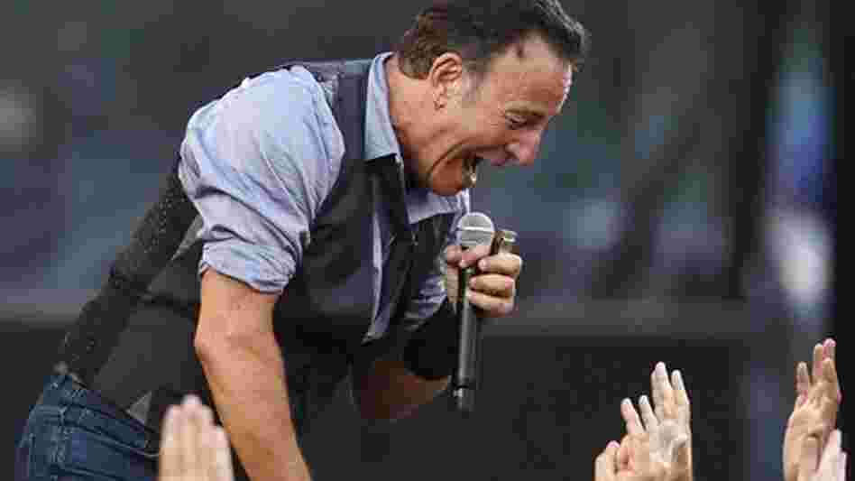 Springsteen performs at Fenway Park in Boston on Aug. 14, 2012. Springsteen performs at Fenway Park in Boston on Aug. 14, 2012.