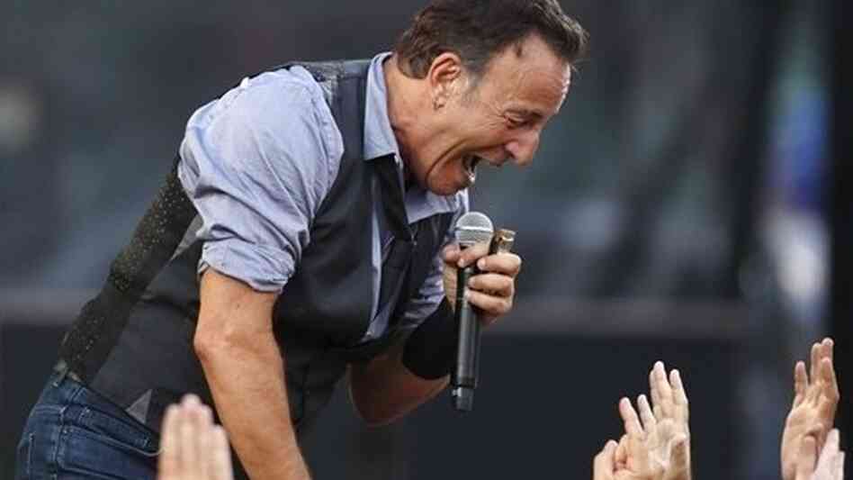 Springsteen performs at Fenway Park in Boston on Aug. 14, 2012. Springsteen performs at Fenway Park in Boston on Aug. 14, 2012.