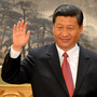 Chinese leader Xi Jinping earlier today in Beijing.
