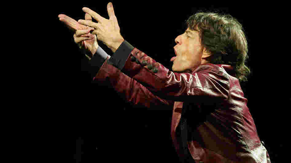 Mick Jagger says "Gimme Shelter" is about a "world closing in on you." Mick Jagger says "Gimme Shelter" is about a "world closing in on you."