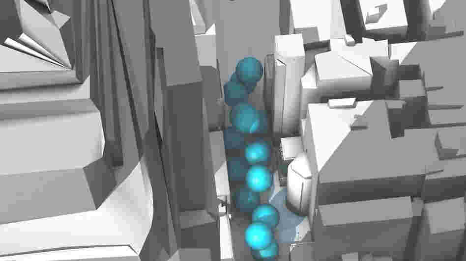 Bubbles on street level