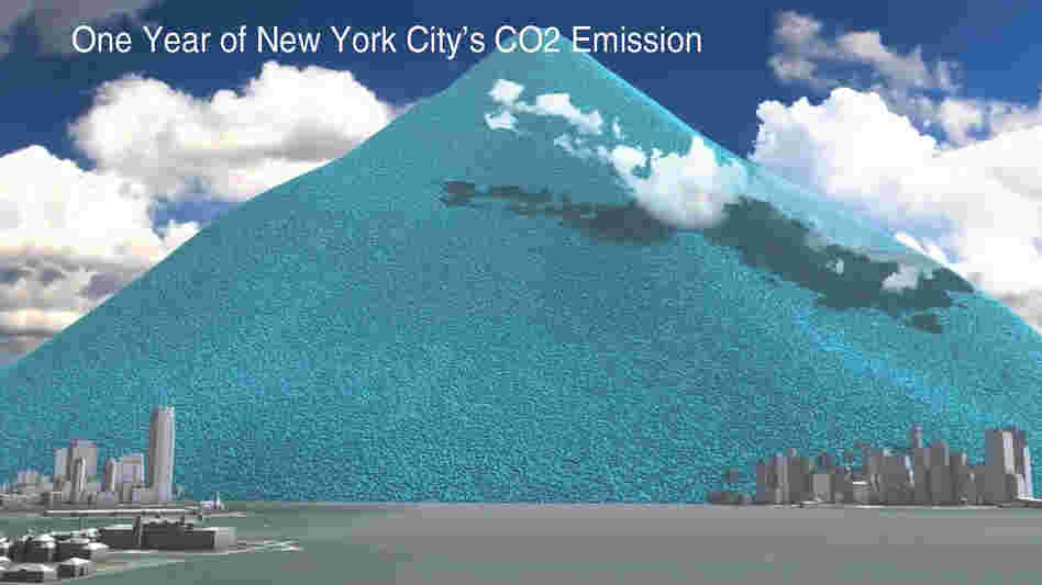 One Year Of NYC's Carbon Dioxide Emissions