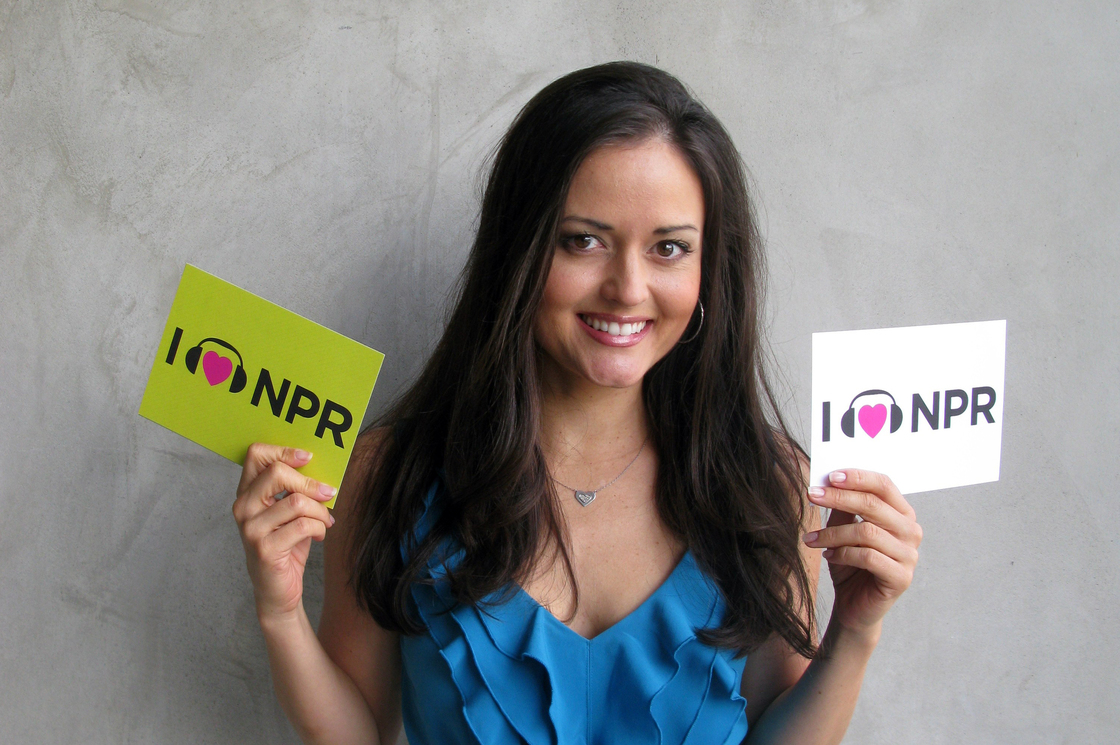 Danica McKellar at NPR West.