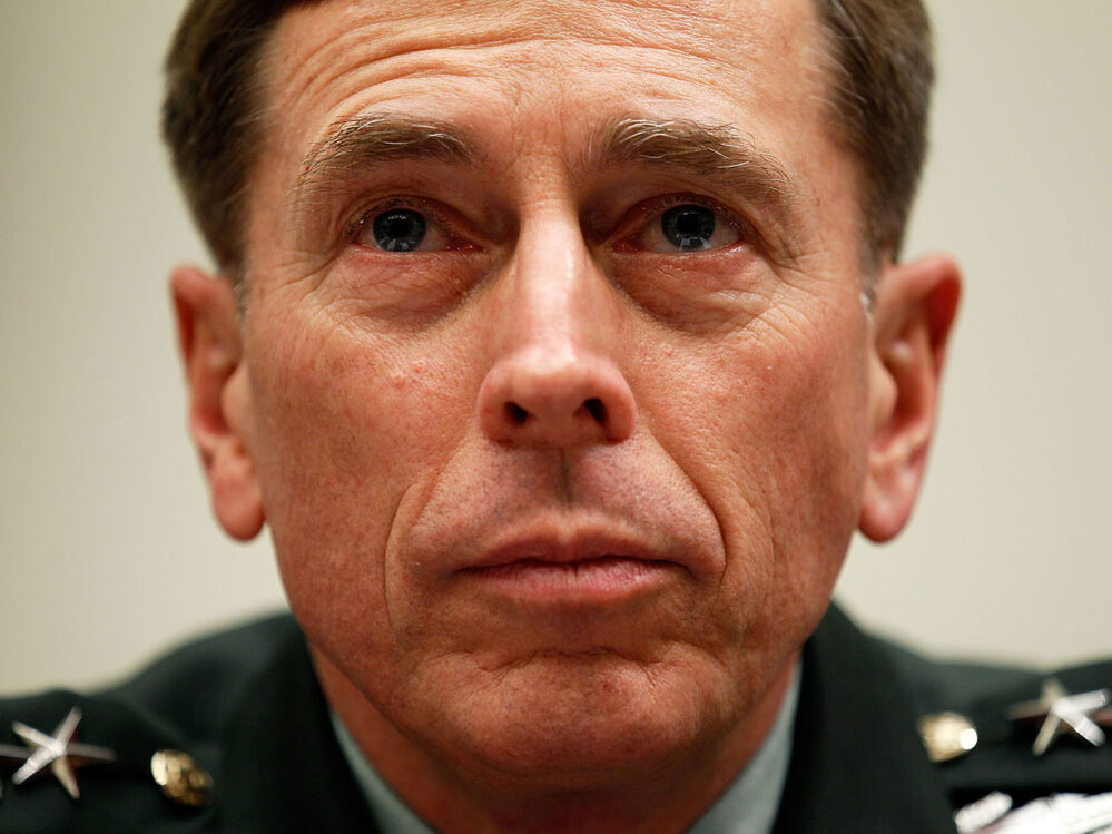 David Petraeus testifies during a hearing before the House Armed Services Committee in June 2010.
