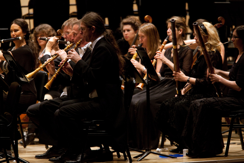 The ORR's players use period instruments -- which are much more sensitive to changes in temperature and humidity than modern instruments. Despite the challenges, these master musicians gave a phenomenal performance on this dry, cold night in New York.