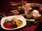 Three of the six moles served at Casa Oaxaca of Washington, D.C. Some of these mole recipes were passed down to chef Alfio Blangiardo by his grandmother. Three of the six moles served at Casa Oaxaca of Washington, D.C. Some of these mole recipes were passed down to chef Alfio Blangiardo by his grandmother.