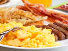 Free breakfasts at Denny's are one bonus of birthdays. Free breakfasts at Denny's are one bonus of birthdays.