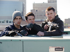 From left: Matt Eckert (Josh Peck) and his friend Robert (Josh Hutcherson) join Matt's Marine brother Jed (Chris Hemsworth) on a mission to stop North Korean invaders. From left: Matt Eckert (Josh Peck) and his friend Robert (Josh Hutcherson) join Matt's Marine brother Jed (Chris Hemsworth) on a mission to stop North Korean invaders.