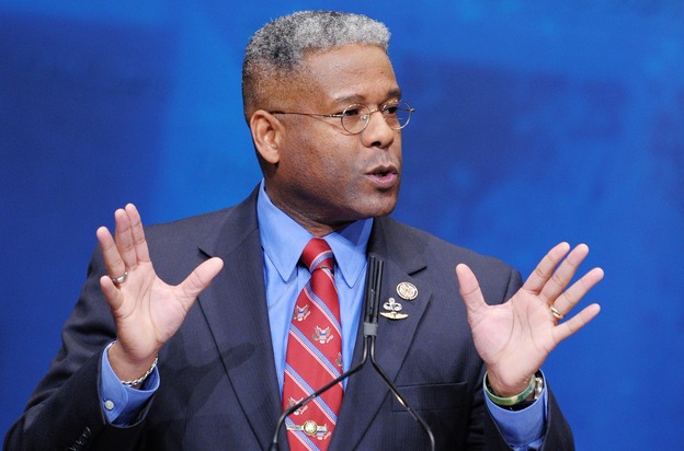Rep. Allen West , R-FL, speaks during an address to the 39th Conservative Political Action Committee in Washington, D.C., in February.