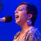 Gretchen Parlato performing at the Caramoor Jazz Festival in Katonah, N.Y. July 28. Gretchen Parlato performing at the Caramoor Jazz Festival in Katonah, N.Y. July 28.