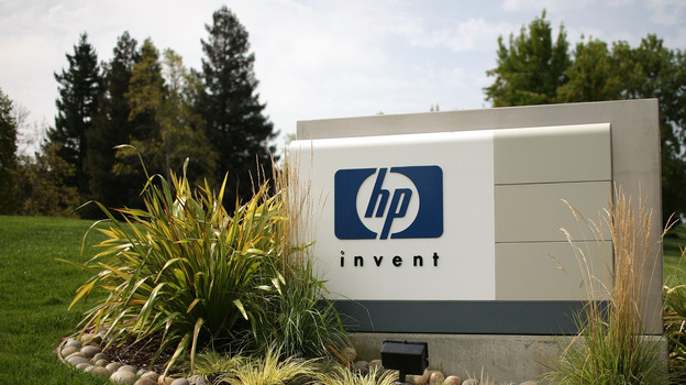 At Hewlett-Packard headquarters in Palo Alto, Calif. (Getty Images)