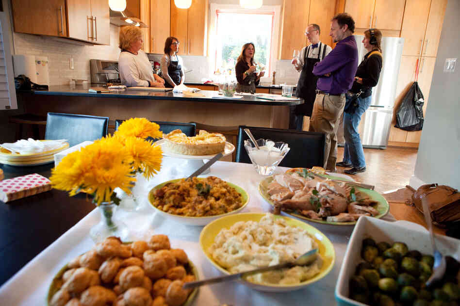 The America's Test Kitchen and Morning Edition crews call it a wrap.