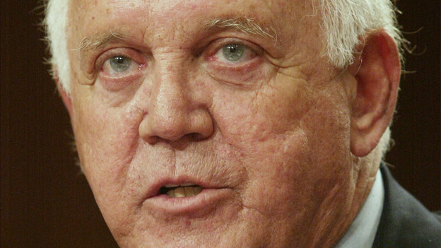 Former Sen. Warren Rudman, R-N.H., in 2002. (Getty Images)