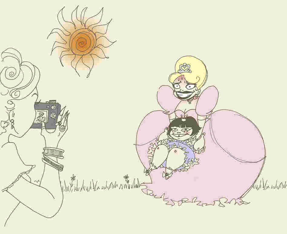 "Probably the most important rule of being is princess is: smile harder," she says. "Whenever something odd comes up ... smile harder!"