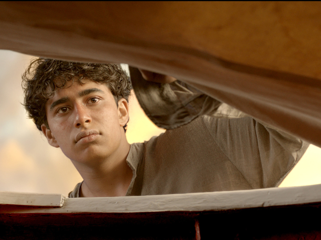 Suraj Sharma makes his motion picture acting debut as Pi Patel, a teenager who takes on an epic journey at sea.