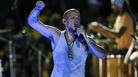 Calle 13 singer Rene Perez Calle 13 singer Rene Perez