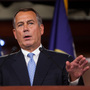 Speaker of the House John Boehner, R-Ohio, speaks during a news conference in the Capitol on Nov. 9. Boehner has said Republican House leaders and Obama "can find the common ground" on immigration policy.