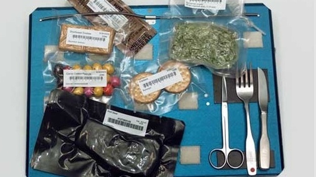 Space food. (courtesy NASA)