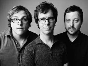 (From left) Robert Sledge, Ben Folds and Darren Jessee of Ben Folds Five. (From left) Robert Sledge, Ben Folds and Darren Jessee of Ben Folds Five.