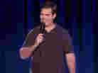 A screenshot from Rob Delaney's standup special, "Live At The Bowery Ballroom."