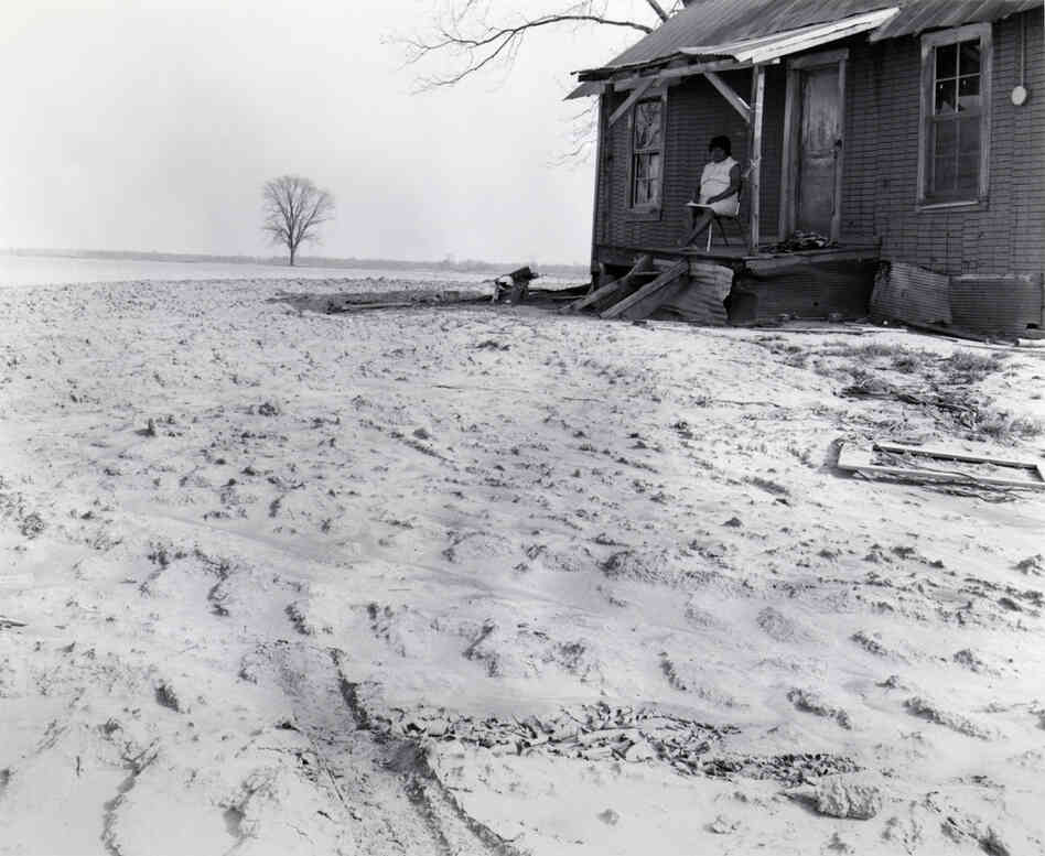 "I drove out past the town of Marion beneath a quiet sky, as beautiful as anything I'd seen, to the house of a woman who lived by herself." 1969