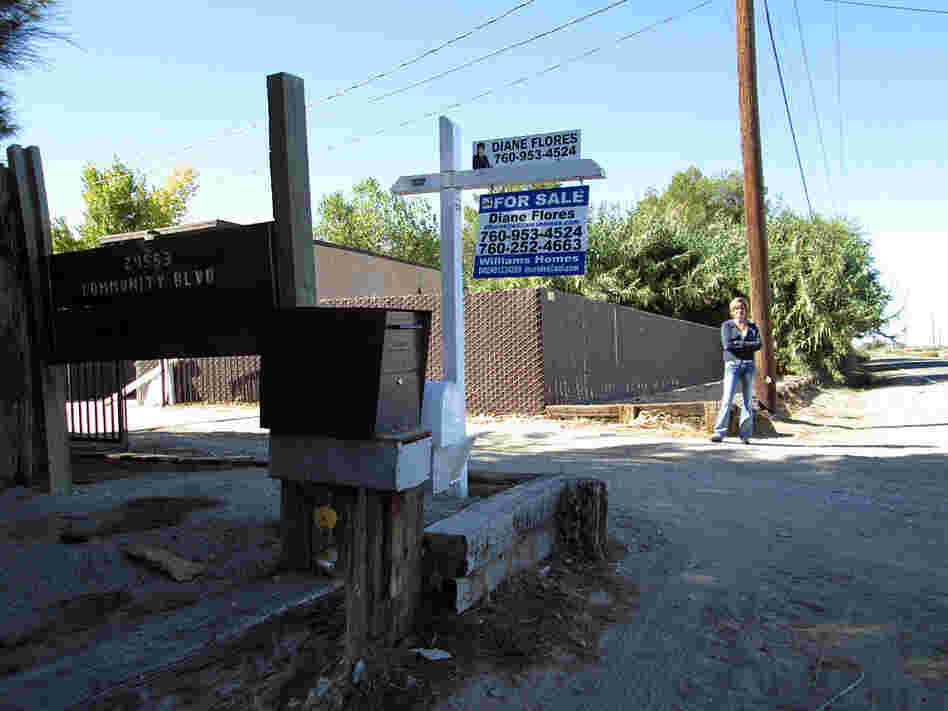 Theresa Schoffstall's home — which is located just outside the boundary of the contaminated area and does not qualify for a buyout from PG&E — has been on the market for a year. Concerns for her family's health have her contemplating just walking away from the home she and her husband built 12 years ago.