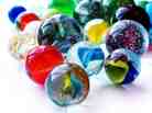 Colorful glass marbles Colorful glass marbles