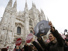 Demonstrators rally to protest violence against women in a march in Milan, Italy, in November 2009. This year, more than 100 women in Italy have been killed by their male partners. Demonstrators rally to protest violence against women in a march in Milan, Italy, in November 2009. This year, more than 100 women in Italy have been killed by their male partners.