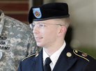 Army Pfc. Bradley Manning is escorted out of a courthouse in Fort Meade, Md., after a pretrial hearing in June. Manning is charged with aiding the enemy by giving hundreds of thousands of classified diplomatic cables and war logs to the secret-sharing website WikiLeaks. Army Pfc. Bradley Manning is escorted out of a courthouse in Fort Meade, Md., after a pretrial hearing in June. Manning is charged with aiding the enemy by giving hundreds of thousands of classified diplomatic cables and war logs to the secret-sharing website WikiLeaks.