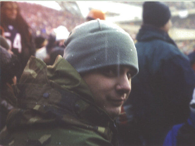 Army Spc. Matthew Bolar attended the NFL's NFC championship game in January 2007 with his father, Gordon. A few months later he was killed by an IED.